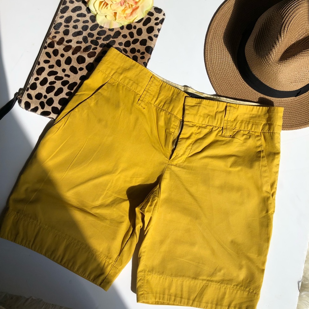Yellow Billy Blues Shorts